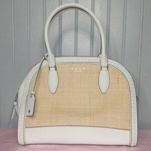 Kate Spade Straw Reiley Dome Satchel